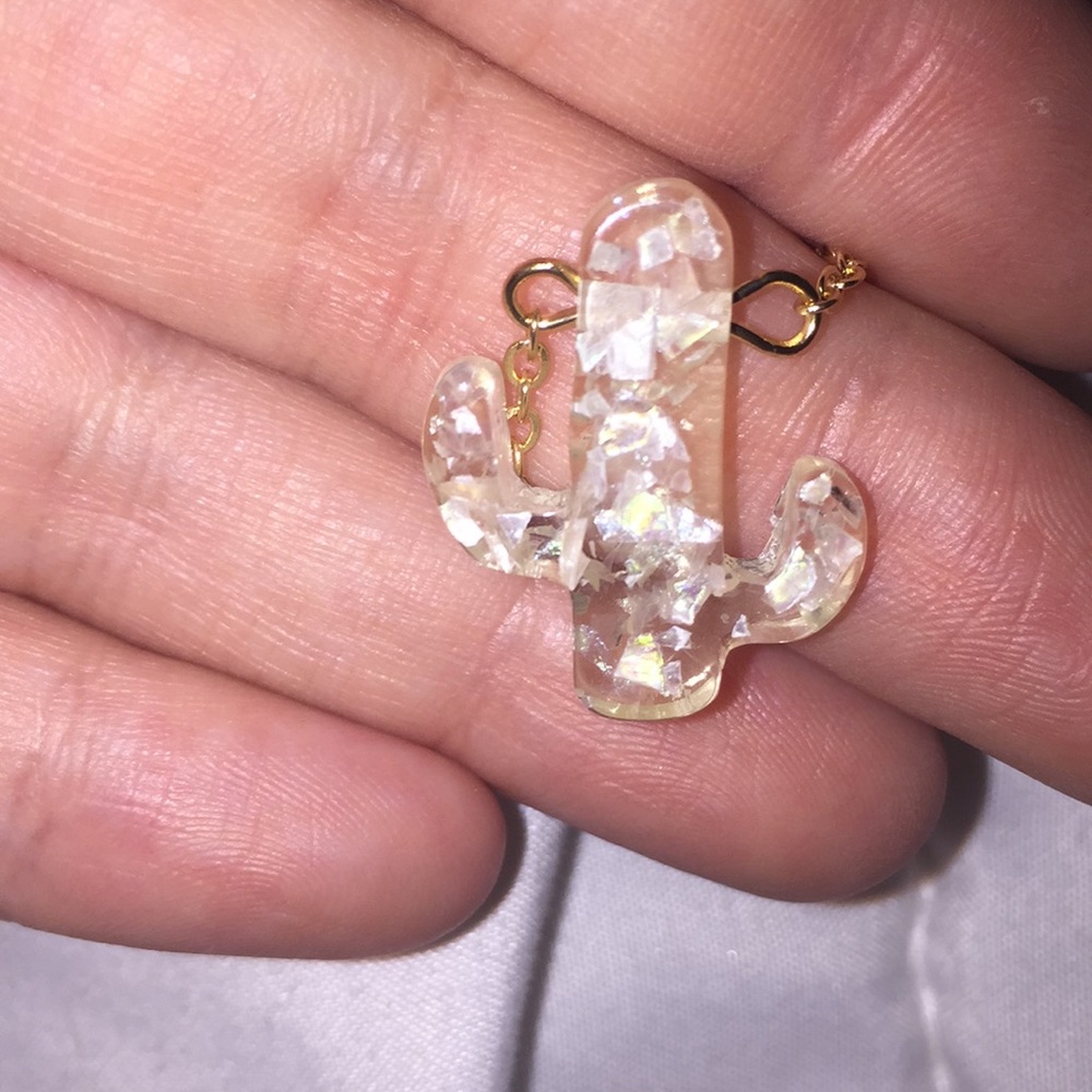 Cactus necklace